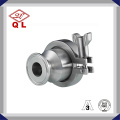 Adjustable Opening Pressure Sanitary Stainless Steel 316L Check Valve